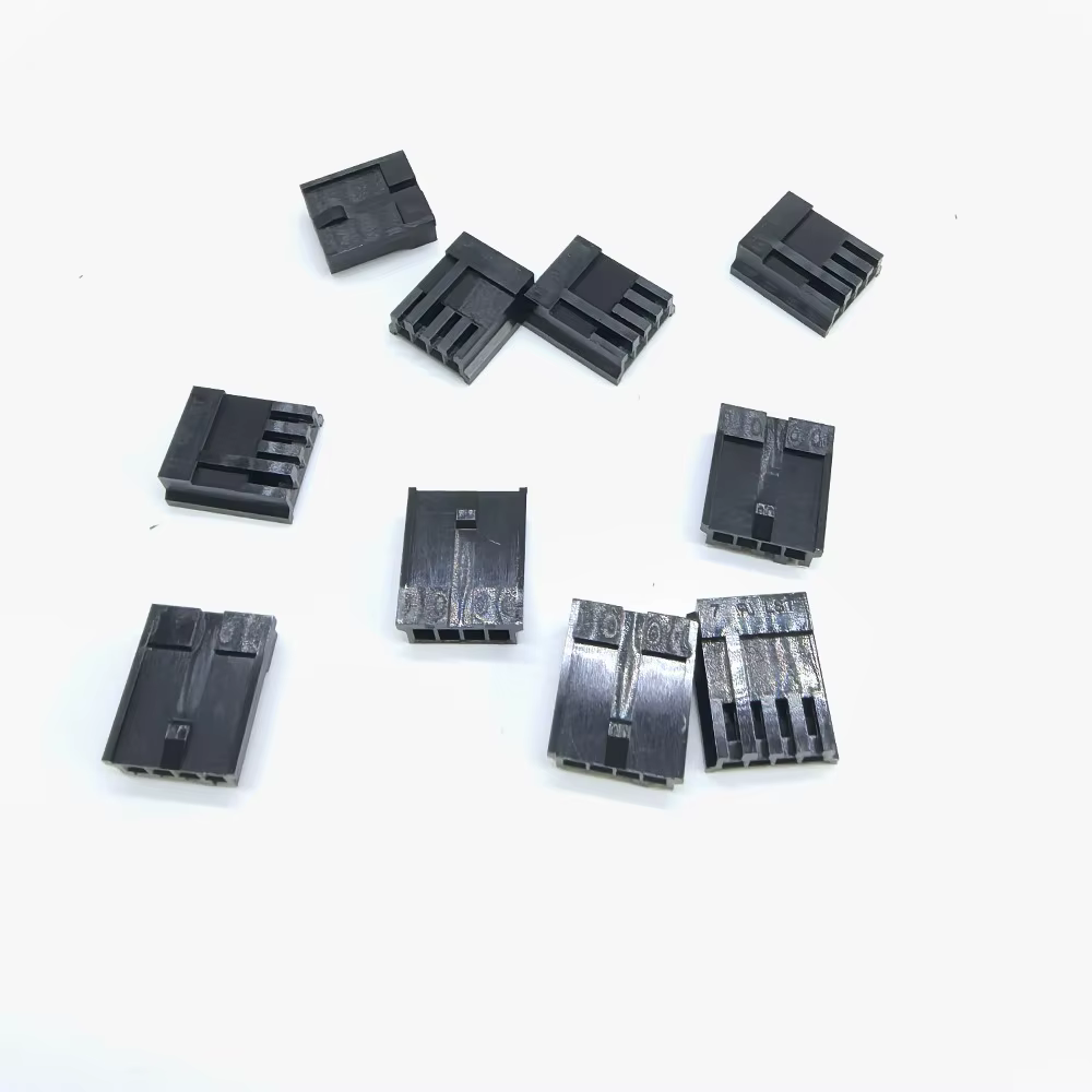 Carcasa Conector 4 Pines – Terminal Plástico Negro - imagen 5