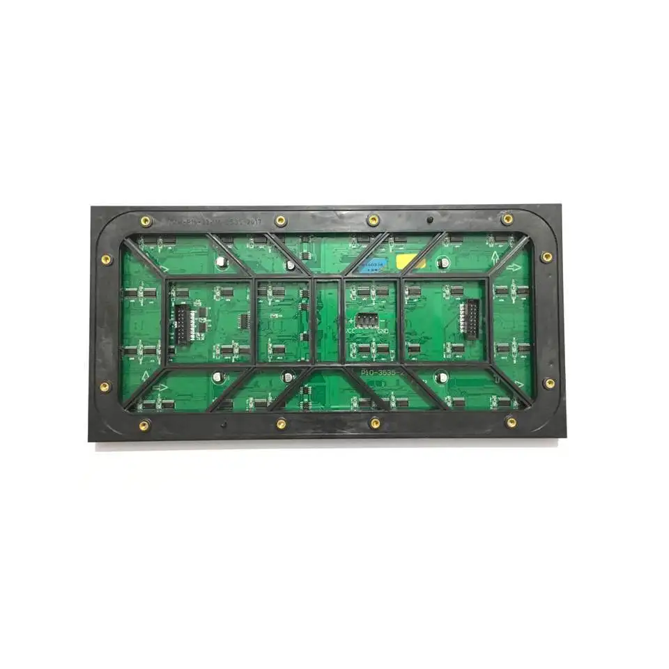 Módulo de pantalla LED para exteriores, matriz de puntos a todo Color, SMD de alto brillo, P10, 320x160MM - imagen 4