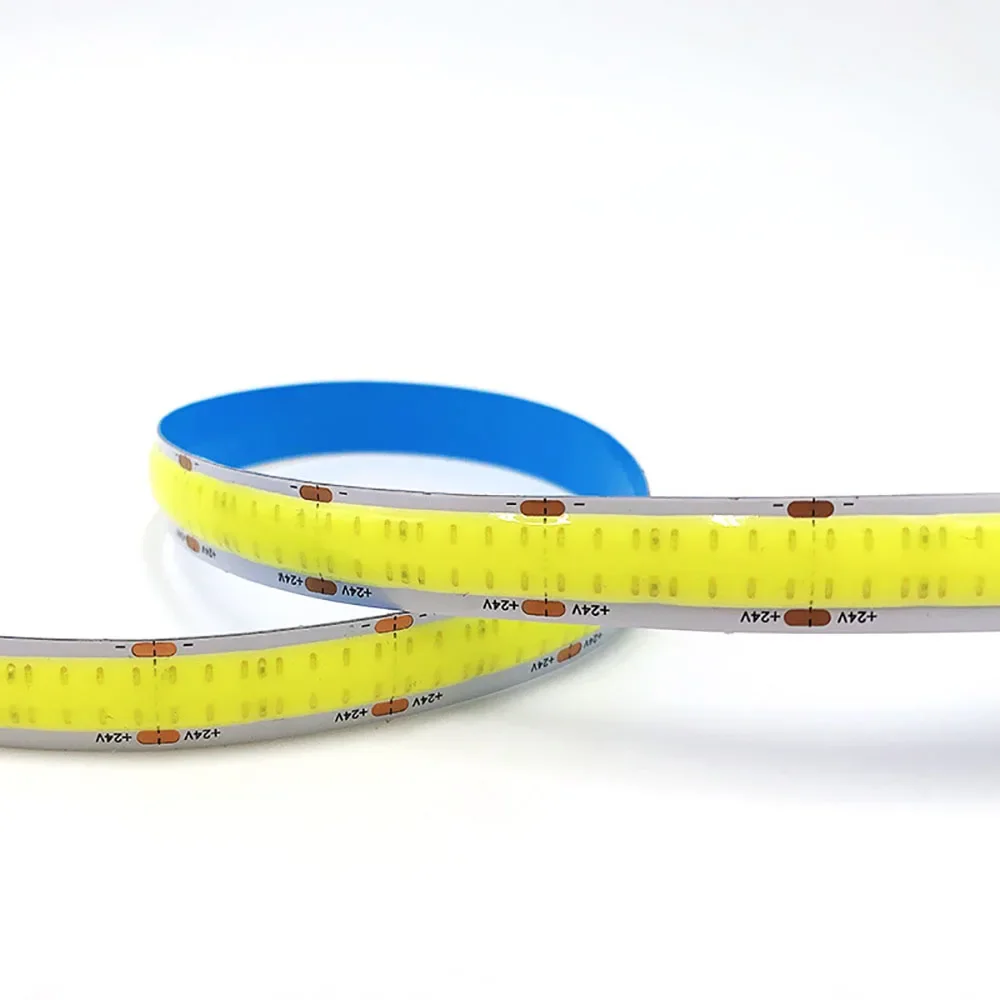 Tira de luz de neón LED COB resistente al agua IP68 12V 24V DC 612Leds/m iluminación lineal tiras de neón LED blanco cálido blanco Natural - imagen 3