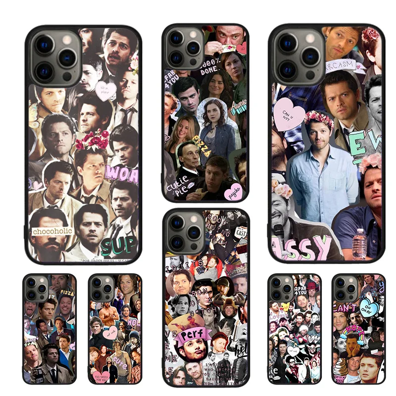 Funda de teléfono con Collage sobrenatural para iPhone 17 Air 16 15 14 11 12 13 Pro MAX Plus