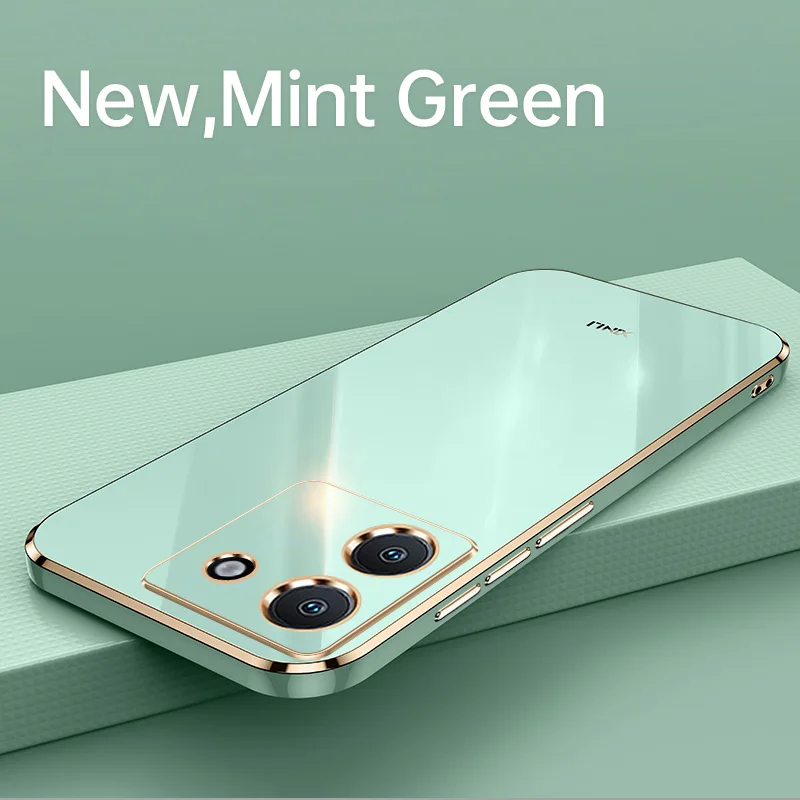 Para Poco M7 Pro funda para Poco M7 Pro 5G alta calidad suave TPU Anti-huella digital funda protectora para cámara - imagen 3