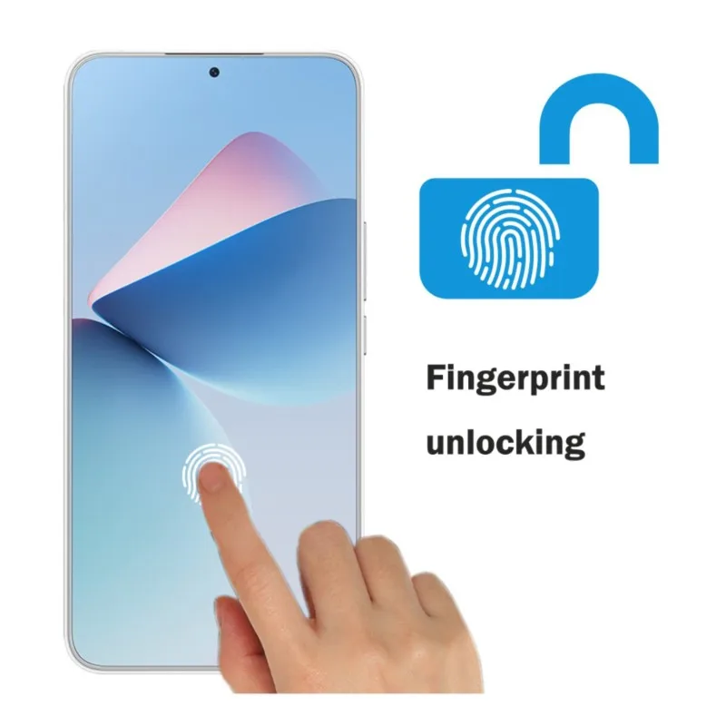 Protector de pantalla para Meizu 21, cobertura completa, película de vidrio templado transparente 2.5D edge 9H, desbloqueo de huellas dactilares duras