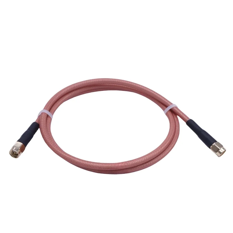 Conector RF de doble blindaje RG142 SMA macho a hembra N macho/BNC/TNC/UHF Cable adaptador puente Coaxial Cable de extensión en espiral - imagen 3