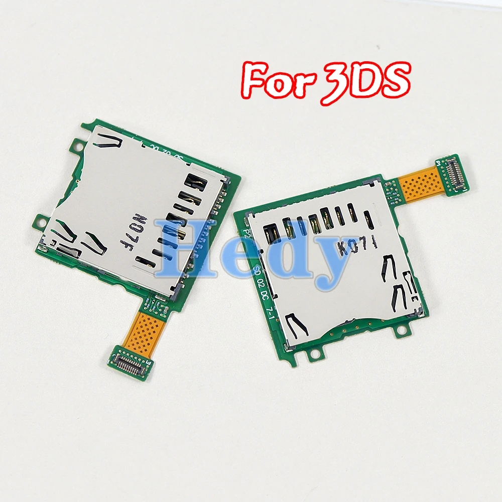 1 Uds. Nuevo enchufe de tarjeta Original para piezas de repuesto 3DS juego ranura para tarjeta SD para Nintendo 3DS - imagen 2