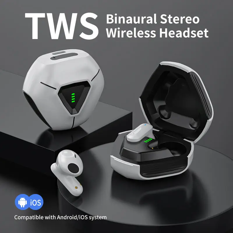 LY09-auriculares inalámbricos TWS, cascos con Bluetooth 5,2, reducción de ruido, HIFI, Control táctil, micrófono, llamada, Deportivos - imagen 3