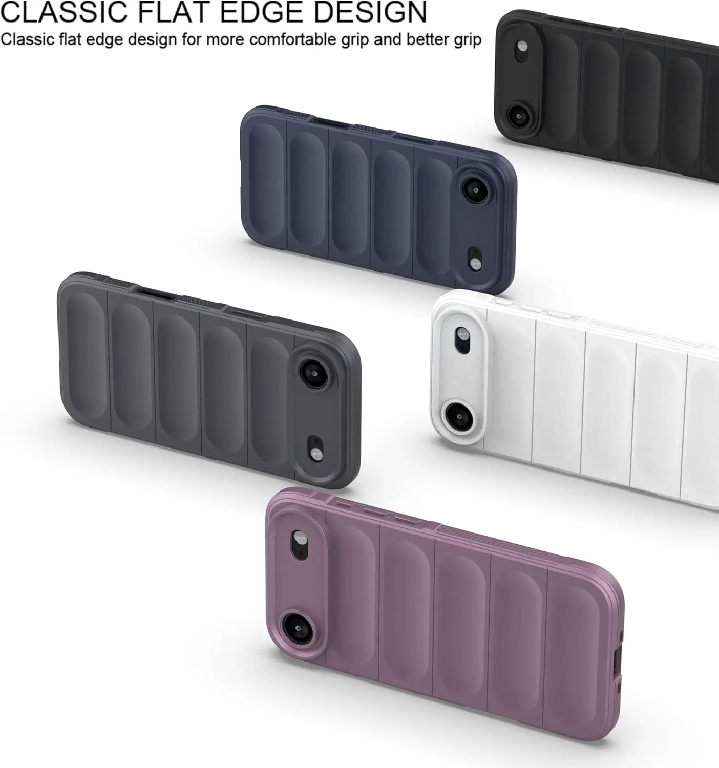 Funda de silicona Flexible con sensación de piel suave para Apple iPhone 17 Air 17 Pro Max, funda protectora a prueba de golpes - imagen 2