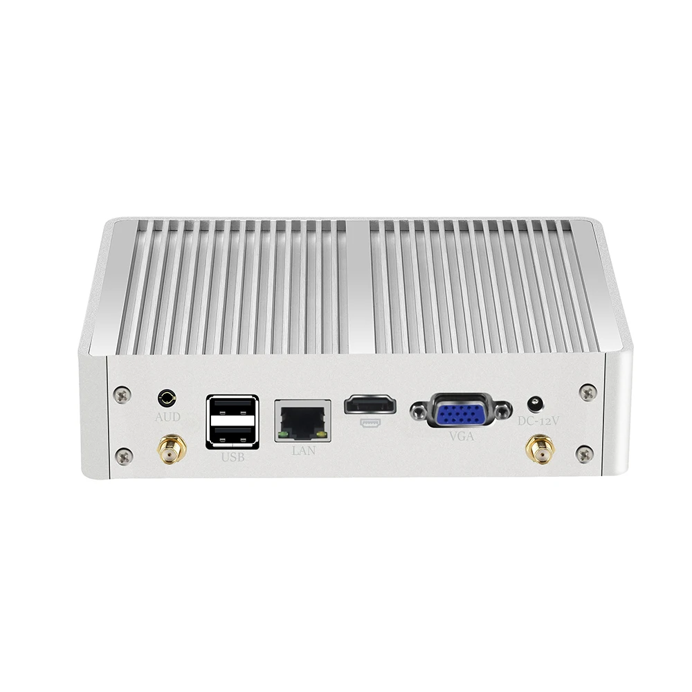 XCY-Mini PC sin ventilador Intel Core i7 4500U i5 5200U 300M WiFi Gigabit Ethernet 8x USB VGA HDMI Display Windows 10 Linux HTPC - imagen 5
