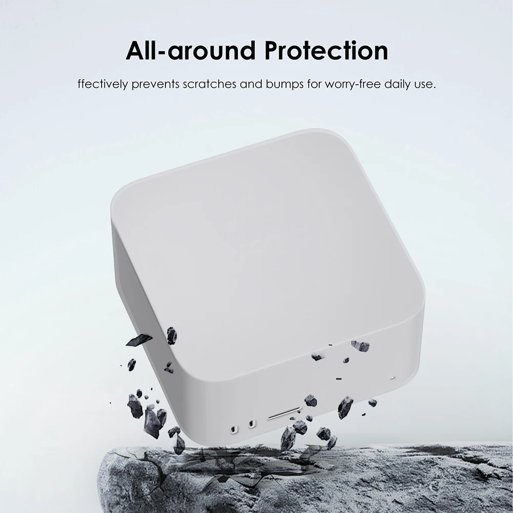 Funda de silicona para Mac Studio 2025, funda protectora resistente al desgaste, funda protectora impermeable para Mac Studio 2025 - imagen 4