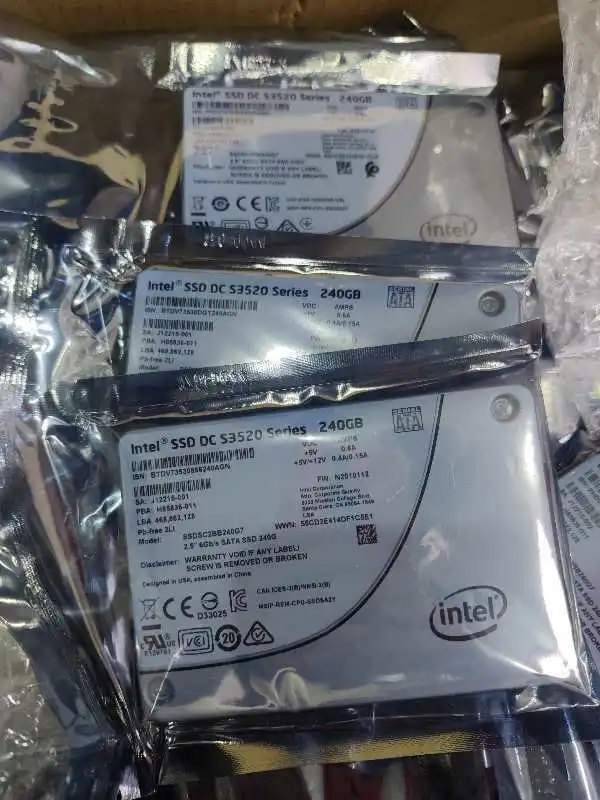 Unidad de estado sólido SSD Intel S3520, 1,6 TB, 1,2 TB, 960GB, 480GB, 240GB, 150GB, serie SATA S3520, SSDSC2BB240G7 - imagen 4