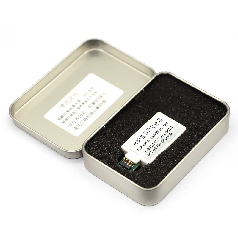 Caja de cartucho de mantenimiento de tinta, almohadilla de esponja reiniciadora de Chip para Canon G1020 G2020 G3020 G3060 G1220 G2160 G2260 G3160 G3260 G540 G550 - imagen 3
