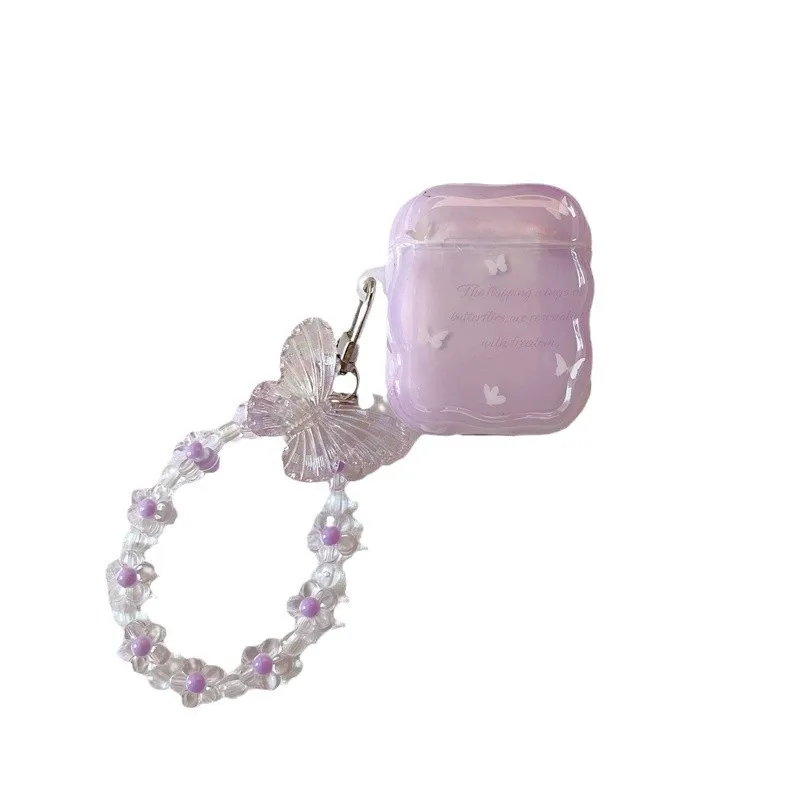 Funda para auriculares Ins Purp Sparkling para Apple Airpods 4 Pro2, funda para Airpods 3, tercera generación, funda AirPod 2 1, Airpods4 ﻿ ﻿ ﻿ ﻿ - imagen 5