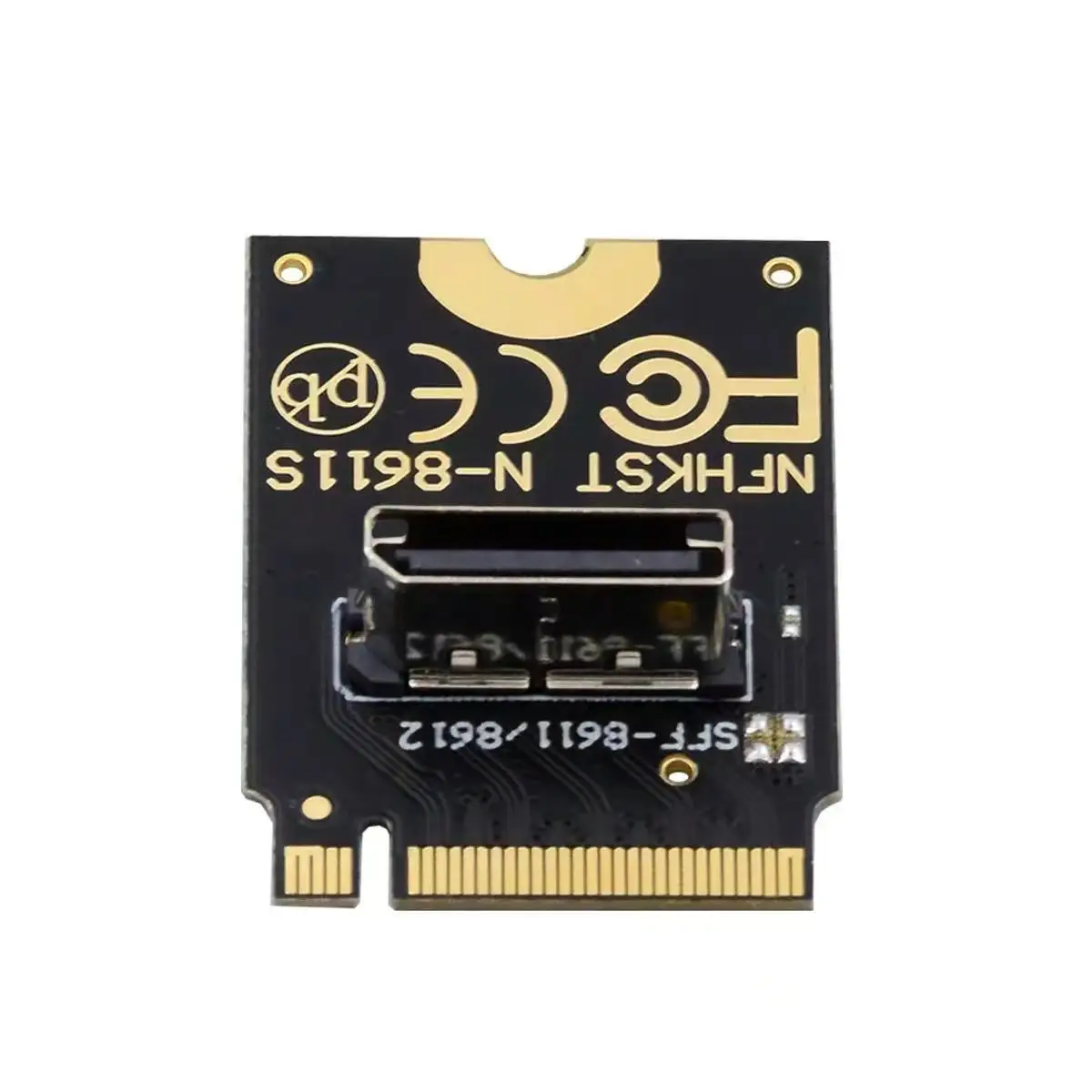 PCI-E 3.0 M.2 M-key a Oculink SFF-8612 SFF-8611 Adaptador de host para PCIe Nvme SSD 2260 2280 - imagen 4