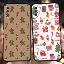 Funda Navideña Samsung Galaxy A – Diseño Dibujos Animados Antigolpes