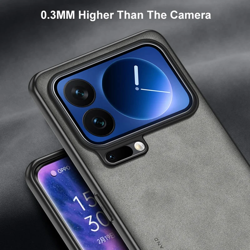 Para Xiaomi Mi 17 Pro Max funda de lujo de cuero PU funda de teléfono para Xiaomi 17 Pro Mi17 5G contraportada protección de silicona a prueba de golpes - imagen 5