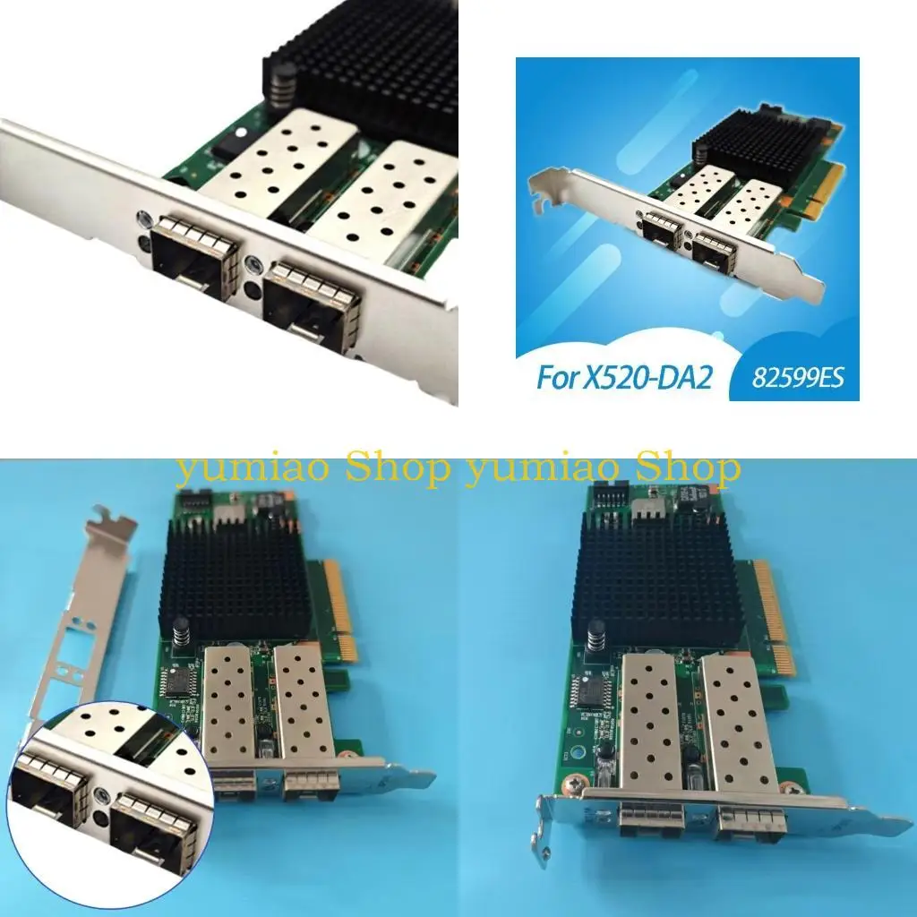 Tarjeta red servidor 587B X520-DA2 E10G42BTDA SR2 82599ES 10G Gigabit Fiber Optical