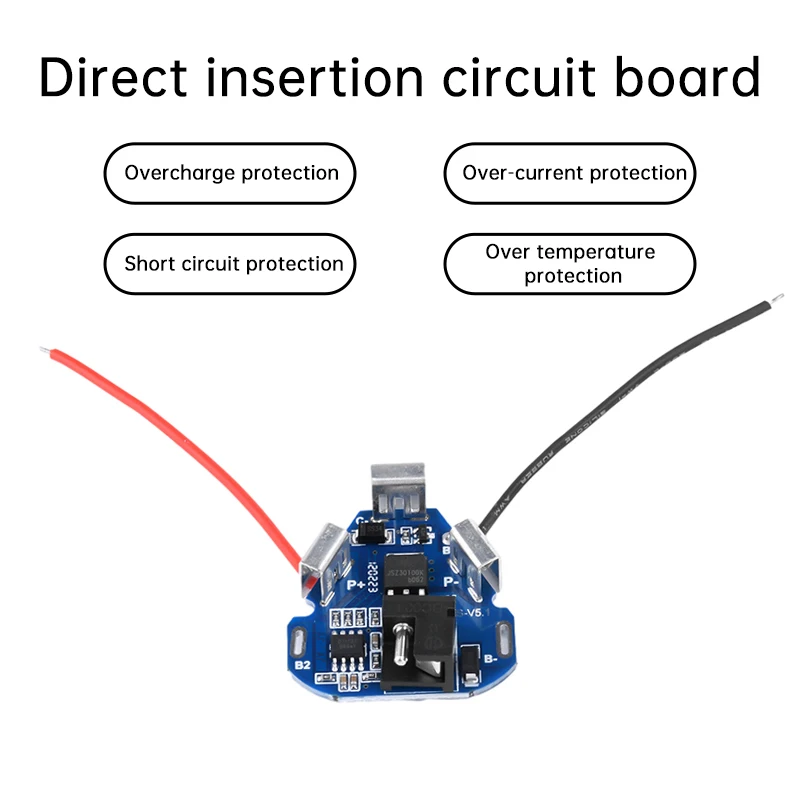Kit de bricolaje de batería de herramientas eléctricas DC12V, taladro eléctrico, motosierra, caja de batería de litio enchufable directo, tablero de protección de carga 3S - imagen 4