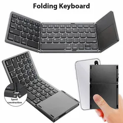Mini teclado Bluetooth con touchpad para Android, iOS y Windows