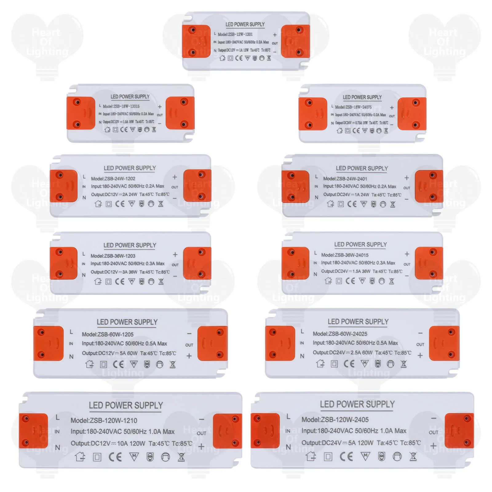 Controlador LED superfino AC180V-240V a DC12V DC24V fuente de alimentación de voltaje constante transformador de iluminación para iluminación de tira LED - imagen 4