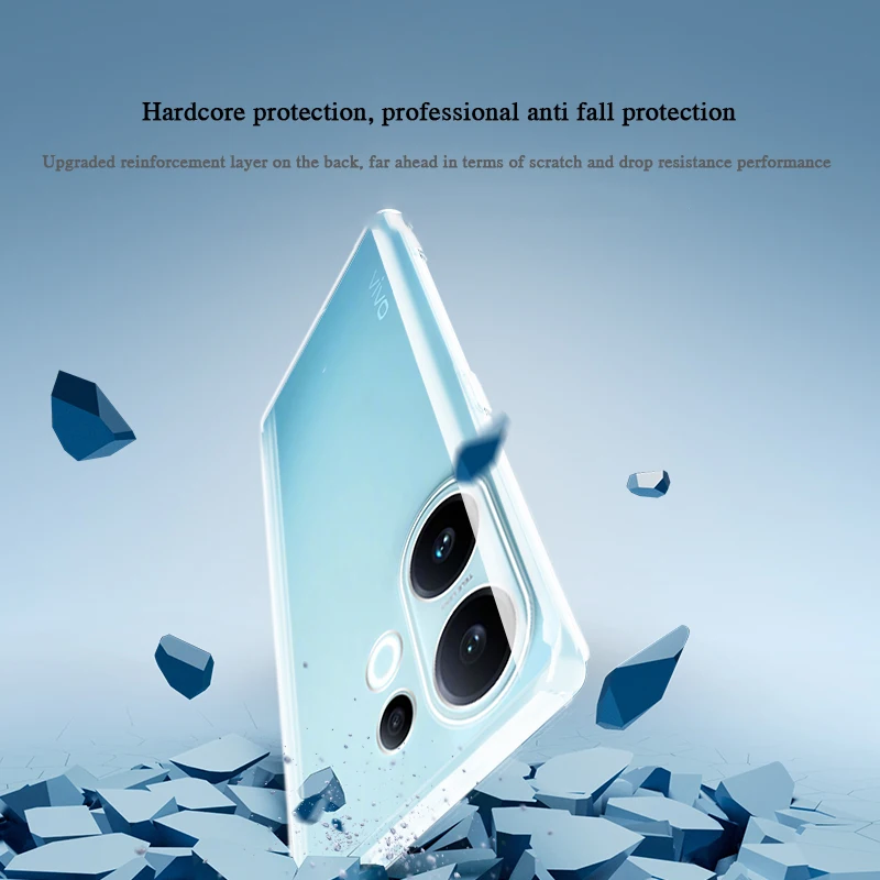Funda de teléfono transparente de silicona para VIVO S30 Pro mini 5G Funda Simple suave transparente cubierta trasera delgada carcasa de lujo a prueba de golpes - imagen 5