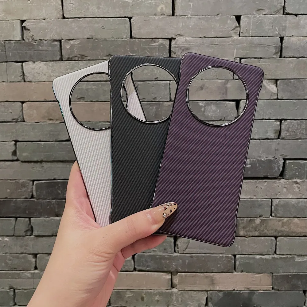 Para Huawei Honor Magic 7 Lite funda de lujo chapada dura con patrón de fibra de carbono funda protectora trasera para Magic 7 7Pro Shell - imagen 4