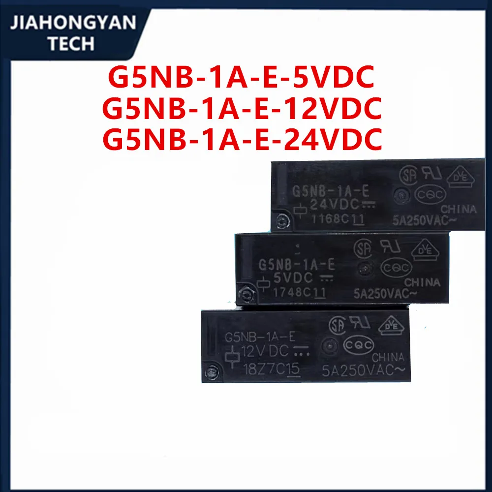 Los relés pequeños originales para OMRON G5NB-1A-E-5VDC G5NB-1A-E-12VDC G5NB-1AE-24VDC están disponibles para la selección