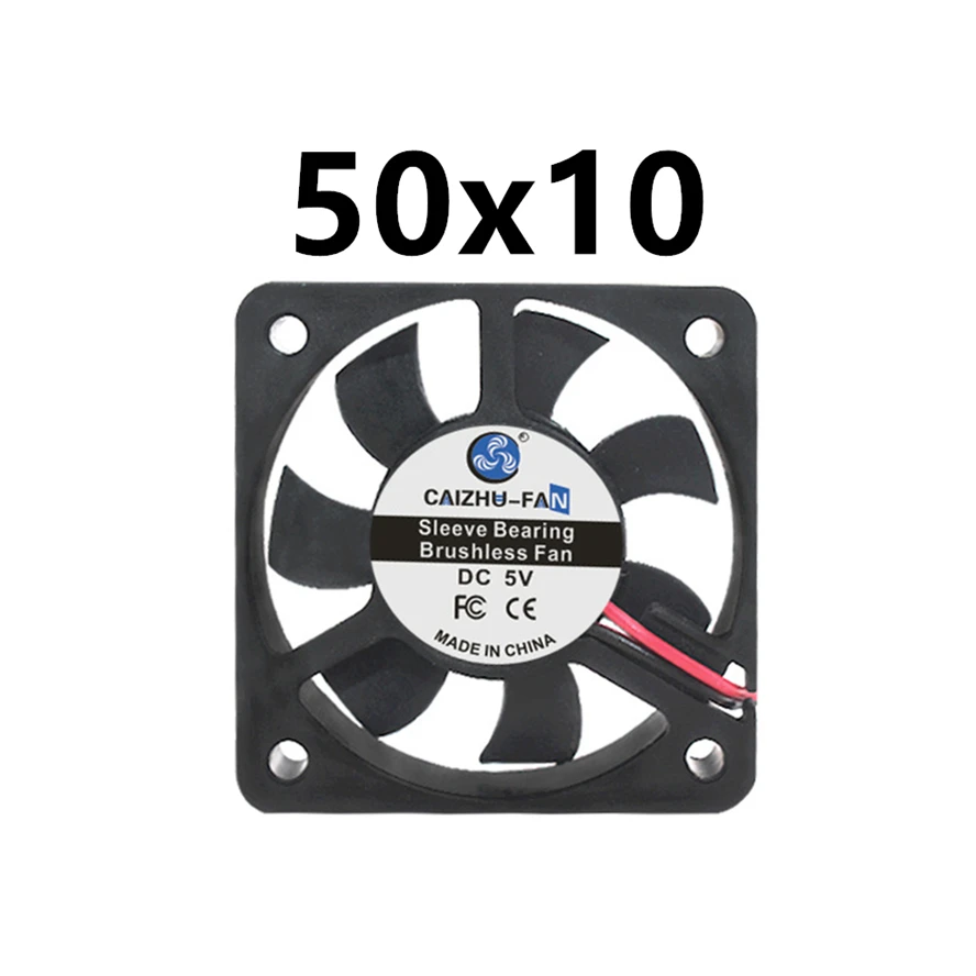 Ventilador USB Silencioso 40-120mm - Motor Brushless Bajo Ruido