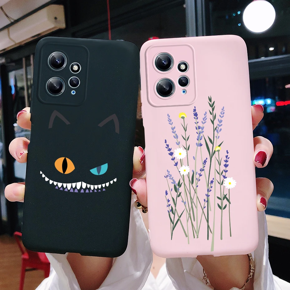 Para Xiaomi Redmi Note 12 4G 5G Global Funda parachoques Linda Funda de teléfono suave delgada de dibujos animados para Xiaomi Redmi Note12 Pro Plus Funda - imagen 5