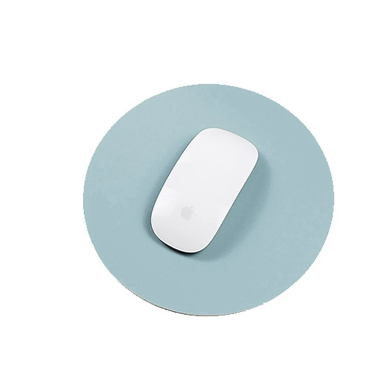 PU Mouse Pad Anti-Slip Mousepad Waterproof Natural Rubber Gamer Desk Mat for Desktop PC Computer Laptop 22cmx22cm - imagen 5