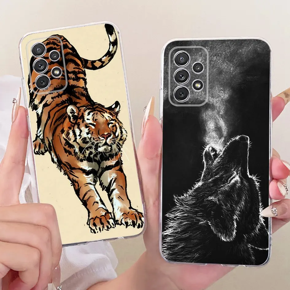 Para Funda de teléfono Samsung Galaxy A32 4G Funda SM-A325F Funda de silicona de dibujos animados geniales para Samsung A32 5G SM-A326B A 32 GalaxyA32 Funda - imagen 5