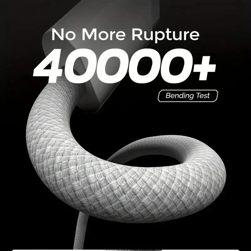 Cable cargador rápido USB C Original PD 60W para Apple iPhone 15 Pro Max 15 Pro 15 Puls USB-C accesorios de línea de datos de carga tejida - imagen 2