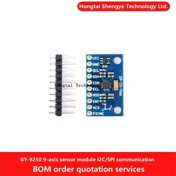 GY-9250 MPU-9250 – Módulo Sensor IMU de 9 Ejes I2C/SPI