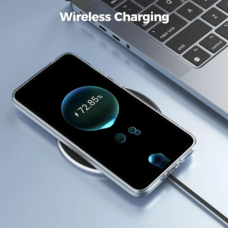 Funda suave de silicona mate de lujo ultrafina para Samsung Galaxy A55 A35 A25 A15 A05 A05S 5G, funda trasera esmerilada delgada negra ﻿ - imagen 3