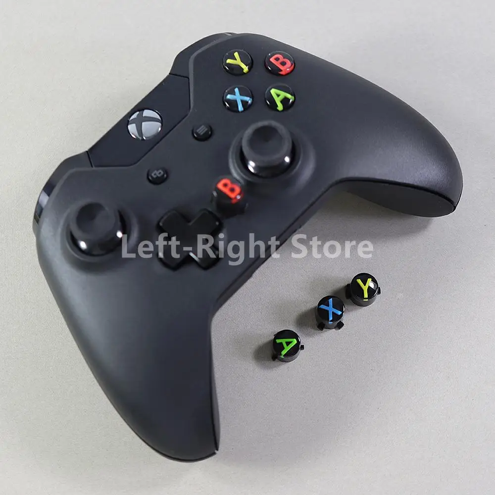 3 juegos de botones de repuesto ABXY Mod Kit para controlador Xboxone botón transparente para Xbox Series S X pieza de reparación - imagen 2