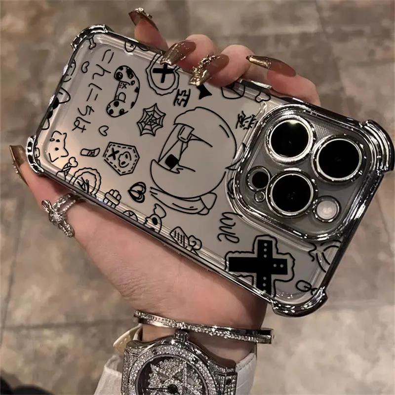 Funda chapada de cómics Takanashi Rikka para Oppo Reno12 Reno11 Reno10 Reno8 Reno7 Reno6 Reno5 Z F T Pro Plus 4G 5G cubierta de Airbag - imagen 2