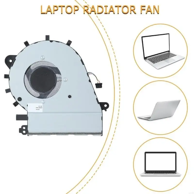 462E Ventilador metal reemplazo metal reemplazo metal para computadora portátil para Zenbook UX430 UX430U - imagen 2
