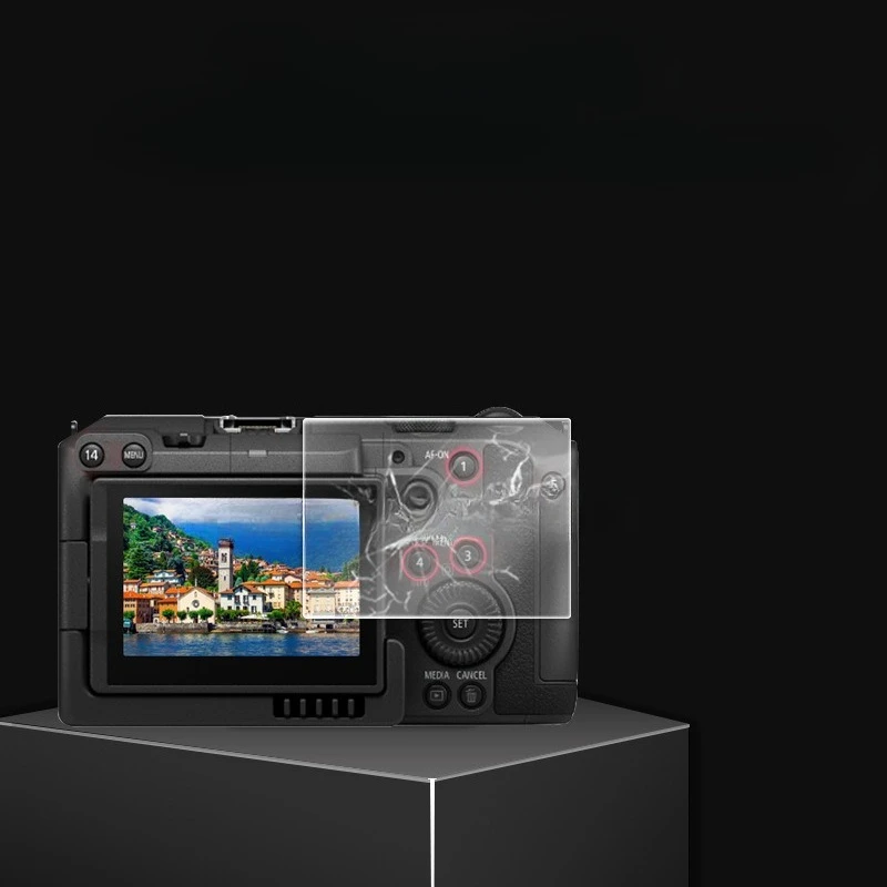 Para Canon EOS C50 Protector de pantalla de cámara de vidrio templado para EOS C 50S eosc50 película protectora de pantalla de vidrio - imagen 4