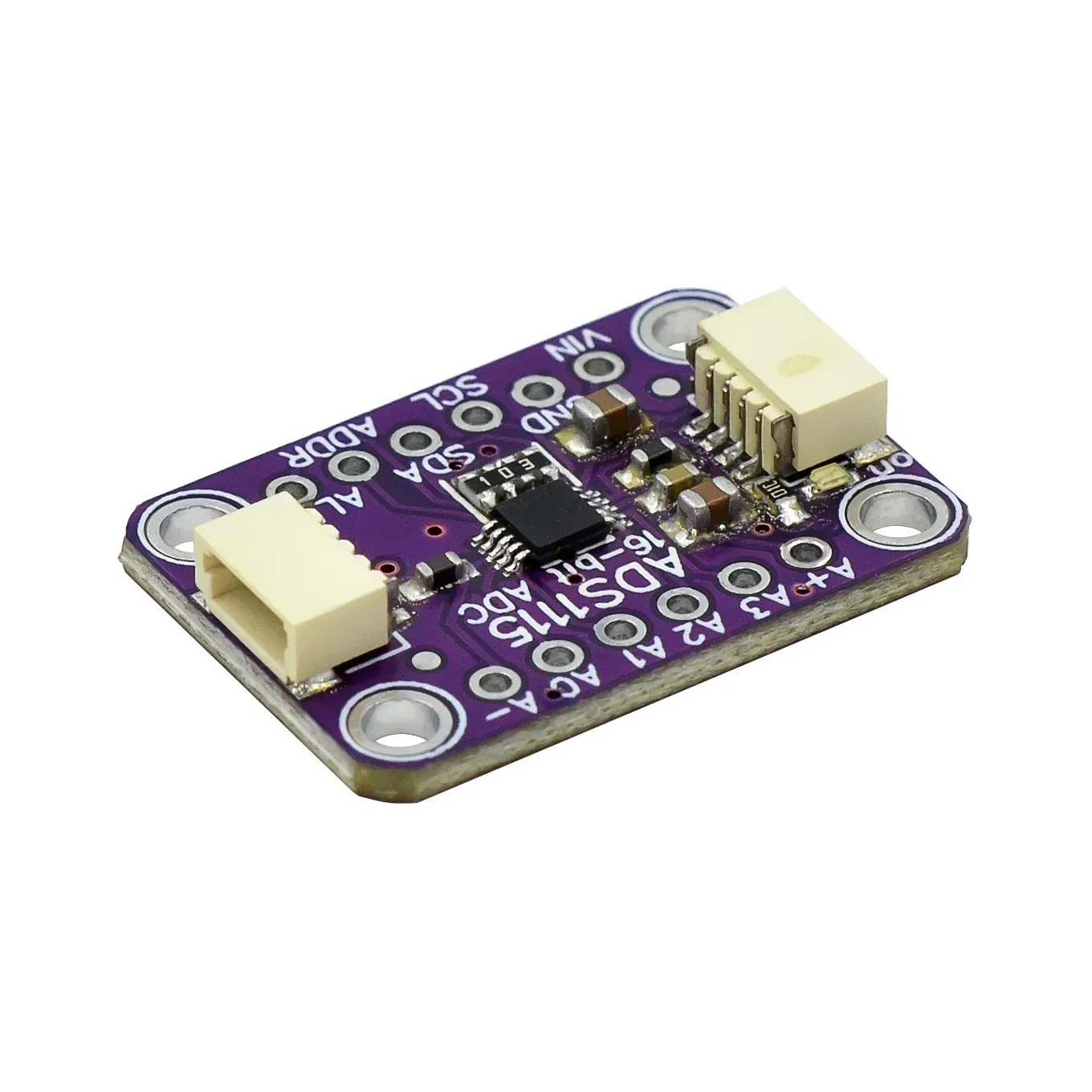 ADS1115-amplificador de ganancia programable, 16 bits, 4 canales, STEMMA QT, para Qwiic - imagen 2