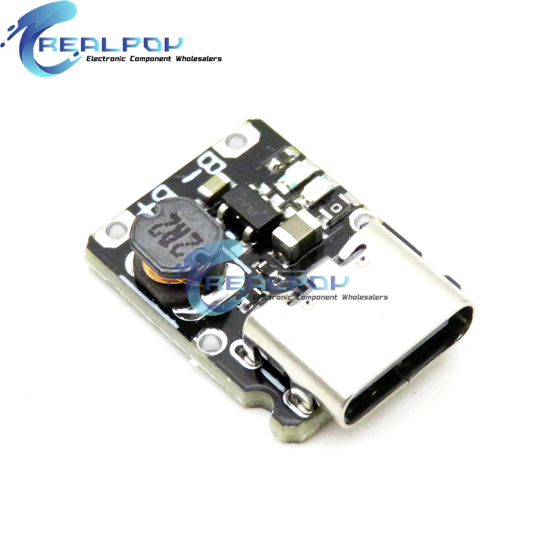 Mini batería de litio Módulo de carga y descarga integrado con refuerzo de salida de 5 V 18650 tipo C con protección - imagen 2