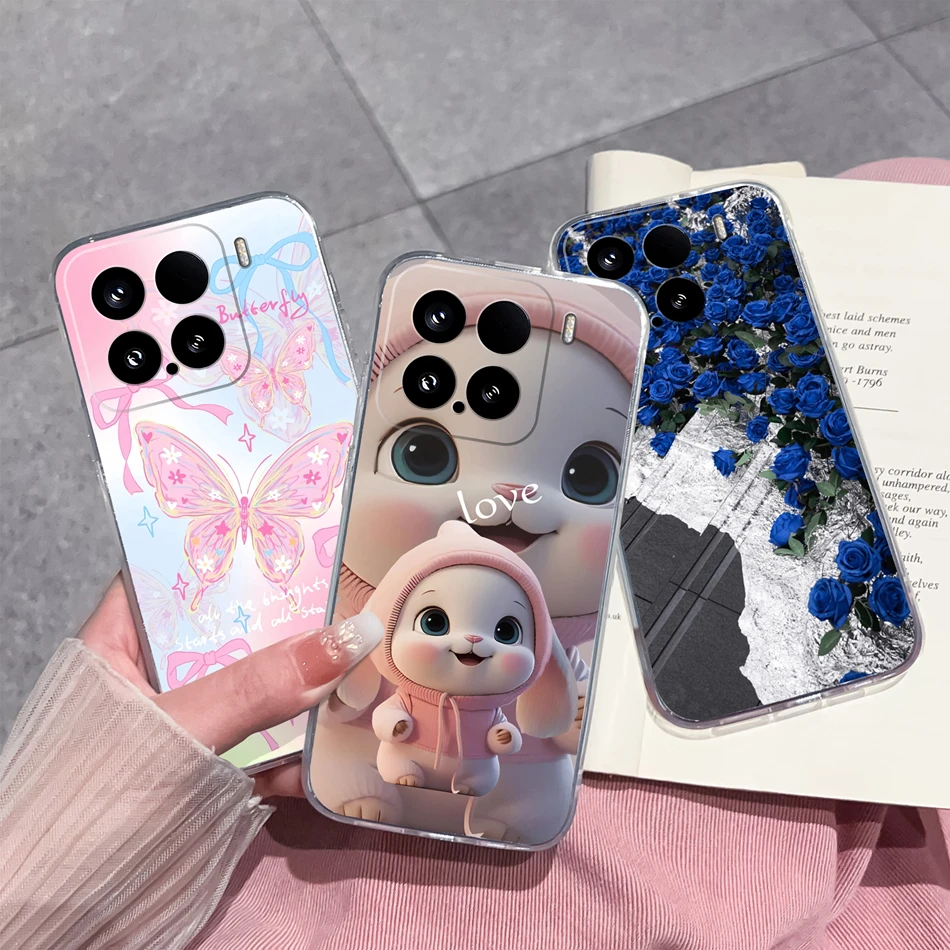 Funda transparente para Xiaomi 15 Pro, fundas de teléfono transparentes suaves de arcoíris para Mi15 15Pro, parachoques de silicona delgado, regalo creativo - imagen 5