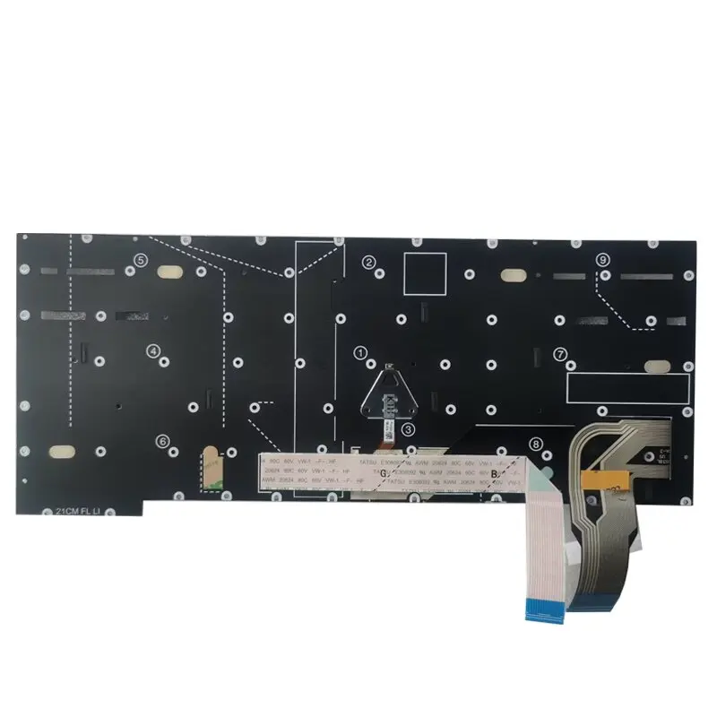 Teclado Lenovo ThinkPad T14s Gen 2 retroiluminado US negro - imagen 5