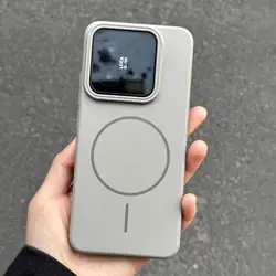 Para Xiaomi 15T Pro mate duro PC + cubierta de TPU para Xiaomi 15 T Mi15Tpro Magsafe carga inalámbrica magnética parachoques duro a prueba de golpes