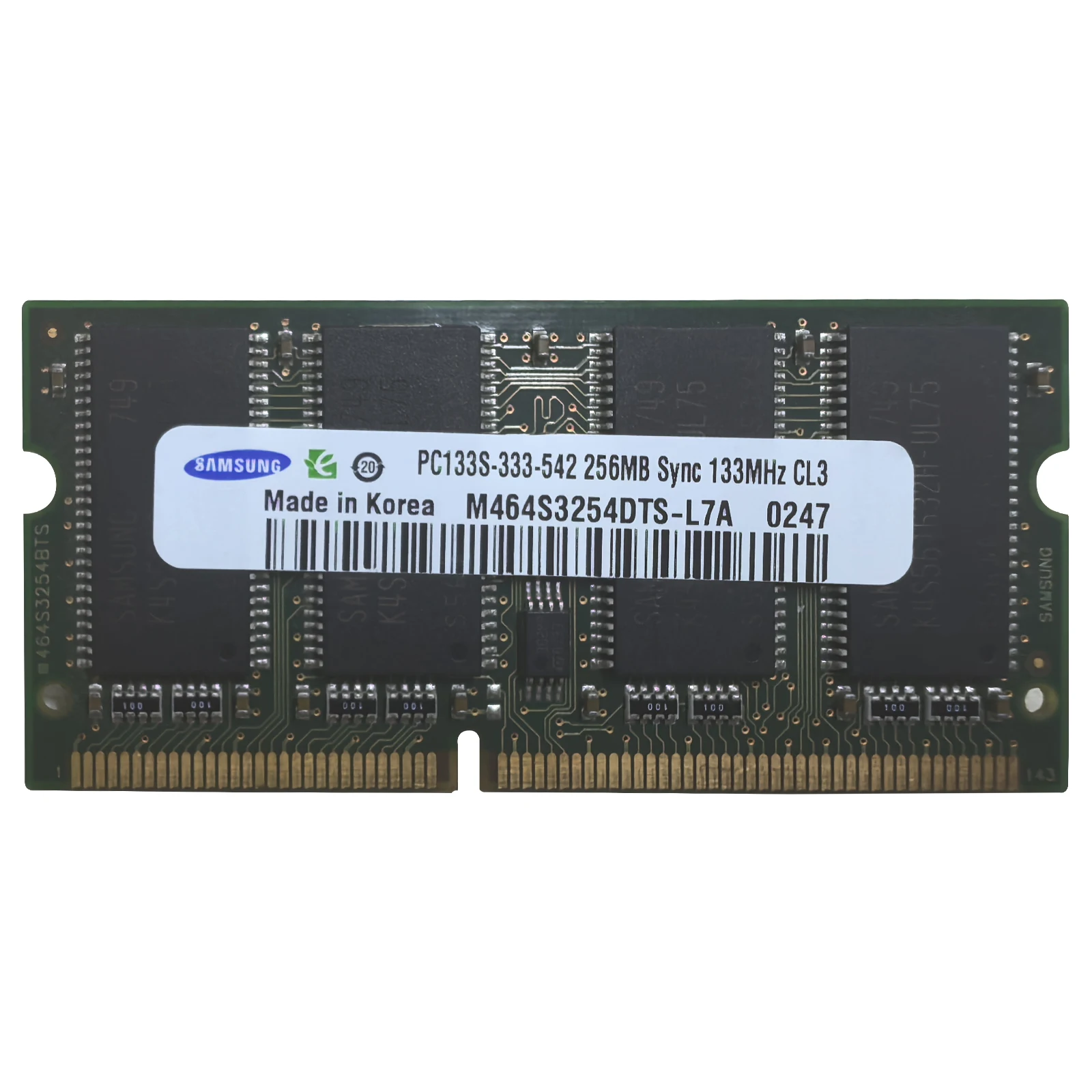 Samsung Laptop SDRAM DDR 128MB 256MB 512MB 133MHz 333MHz PC133S PC2700S no ECC sin búfer 3,3 V memoria para portátil de 144 pines - imagen 4