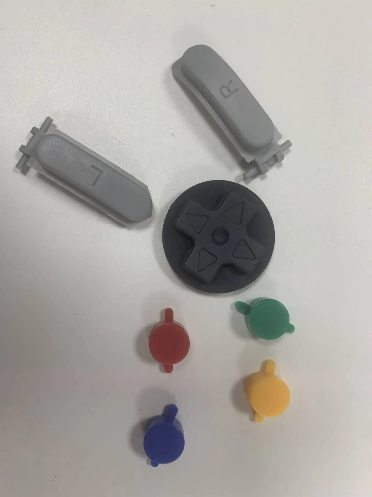 Botones de plástico A B X Y para SNES Super NES, controlador de repuesto para SNES - imagen 5