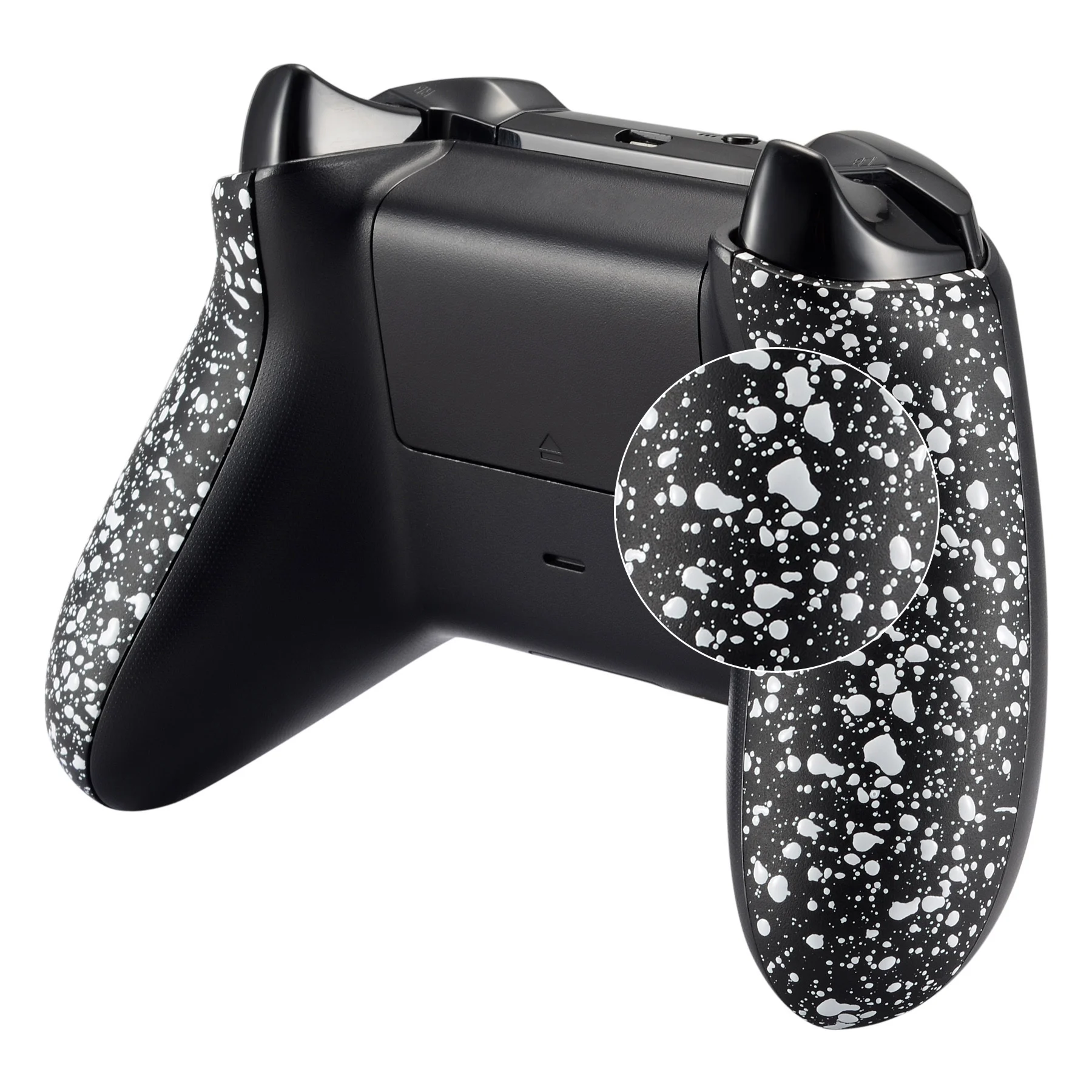 eXtremeRate Rieles laterales antideslizantes Asas contra salpicaduras 3D para controlador Xbox One X y S - Serie texturizada - imagen 4