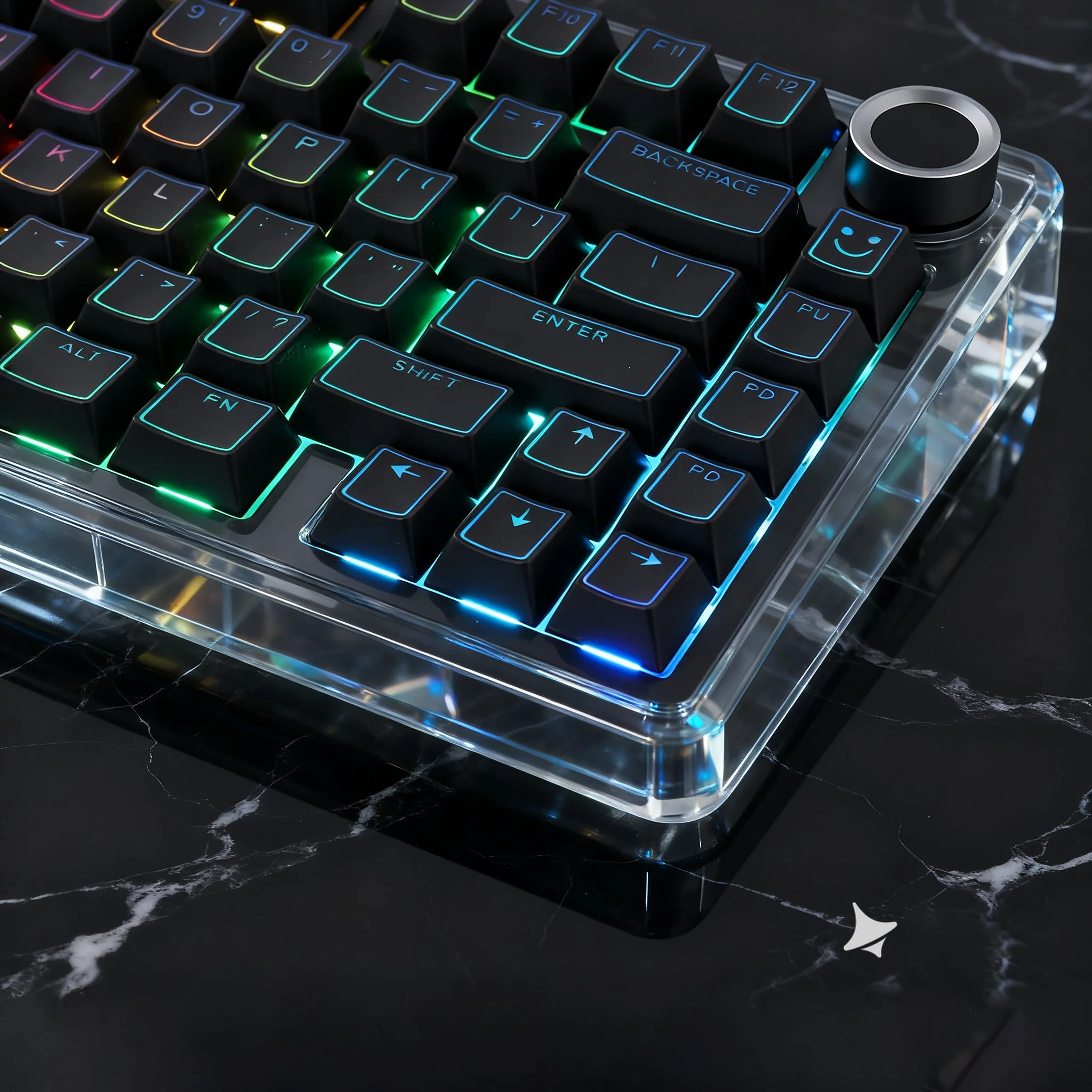 Teclas retroiluminadas RGB con perfil de cereza, 142 teclas, brillantes a través de teclas PBT de doble disparo para interruptores Cherry MX, Teclado mecánico - imagen 5