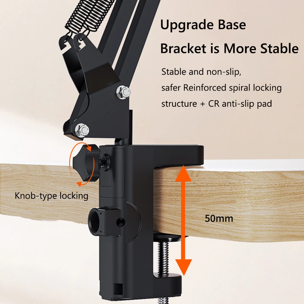 VRIG-soporte magnético para teléfono y tableta, brazo largo giratorio de 360 grados, para cama de escritorio, para Xiaomi, Iphone y Ipad - imagen 3