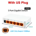 5 port with US Plug
