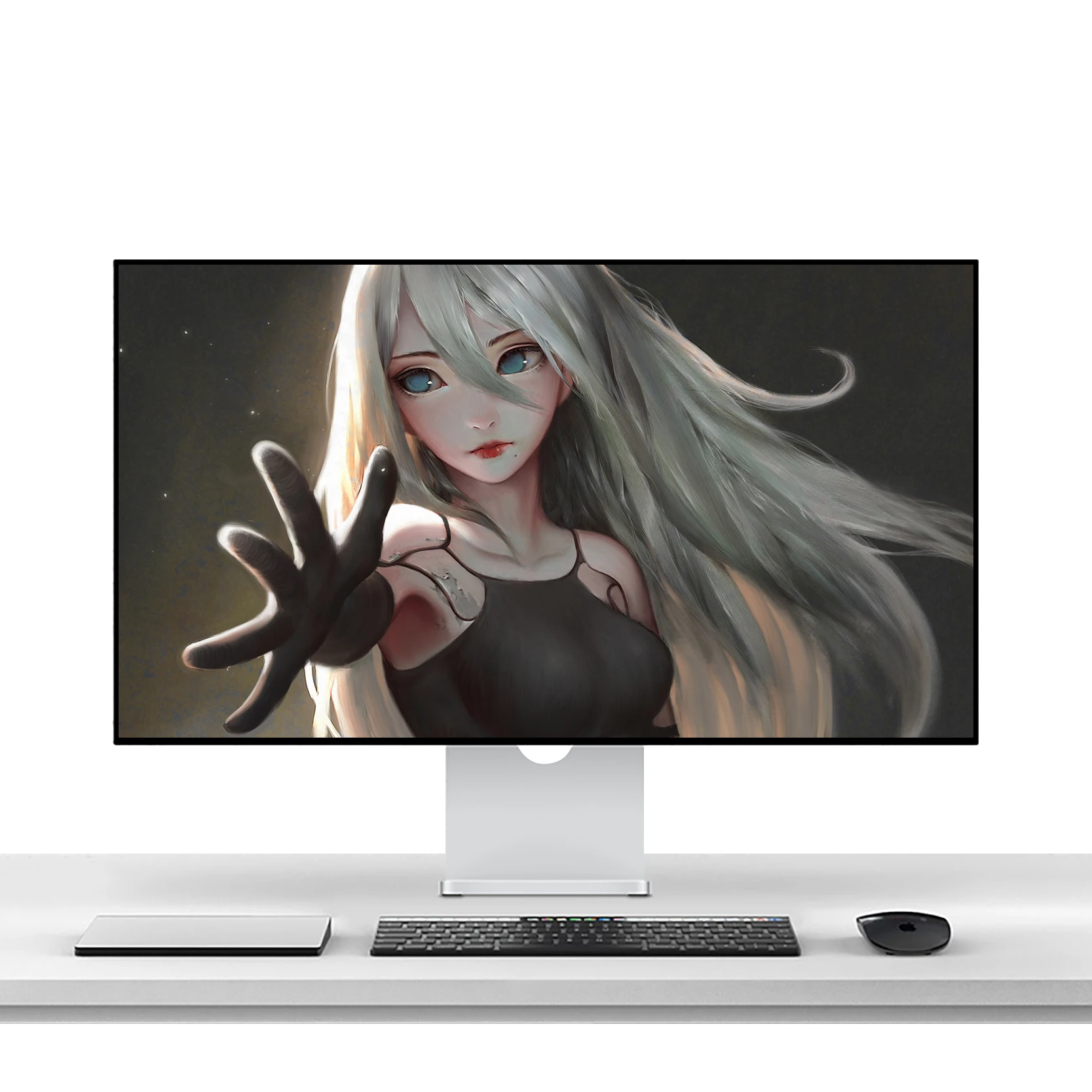 Monitores de pantalla Led sin bordes para jugadores, 27 pulgadas, 144hz, pantalla de escritorio para ordenador, Monitor Lcd 4k para videojuegos, UHD, 3840x2160, tipo c, 100w - imagen 3