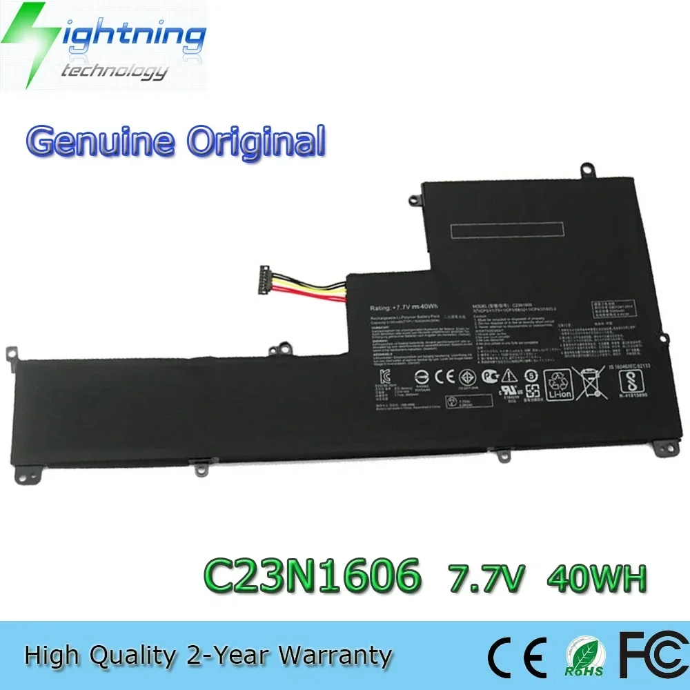 Nueva batería Original para ordenador portátil C23N1606 7,7 V 40Wh para Asus Zenbook 3 UX390UA-GS031T UX390UA-GS071T 0B200-02210000 C23PQCH, etc.