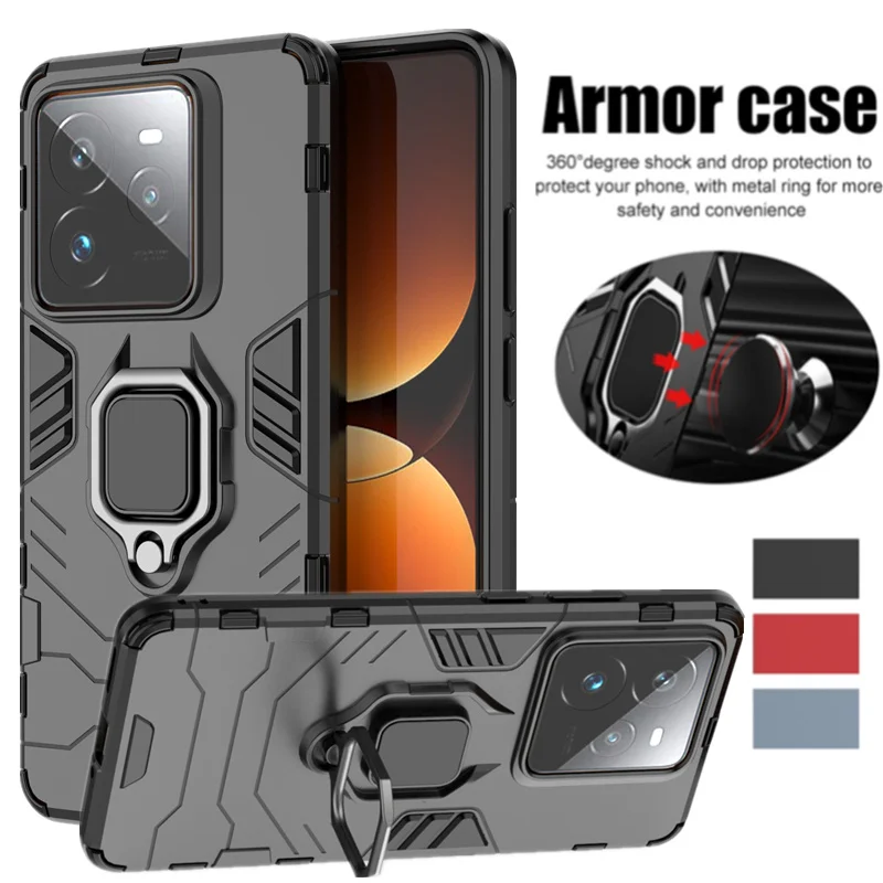 Funda con soporte magnético para Realme GT 7 Pro 5G GT7 GT 6 6T Neo6 SE, funda con soporte de anillo, Fundas Coque